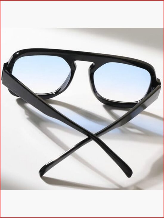 Retro Square Sunglasses UV400 Gradient Shades for Women main image 7